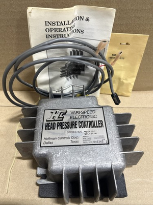 #ad Hoffman Controls Vari Speed Electronic Head Pressure Controller 830AA $49.95