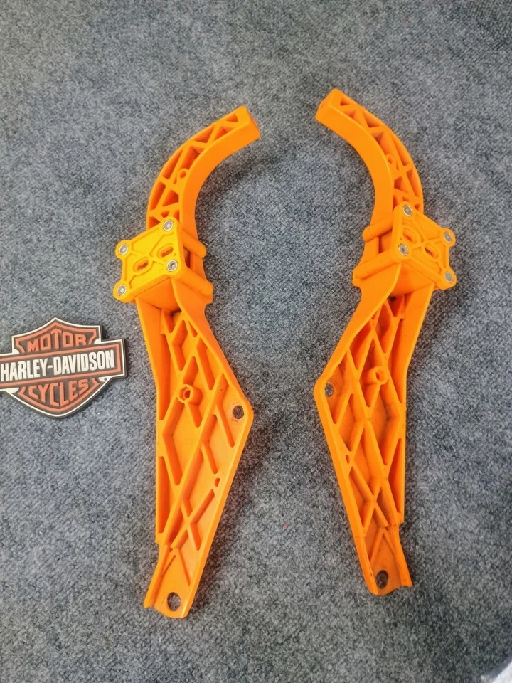 HARLEY 1996-13 TOURING ELECTRA GLIDE ALLOY ART INNER FAIRING BATWING BRACKET - Изображение 2 из 4