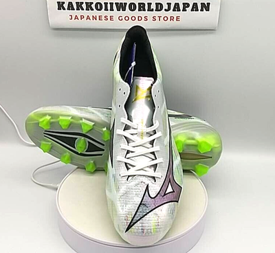MIZUNO Soccer Cleats Mizuno Alpha 2 JAPAN P1GA256009 White/Black