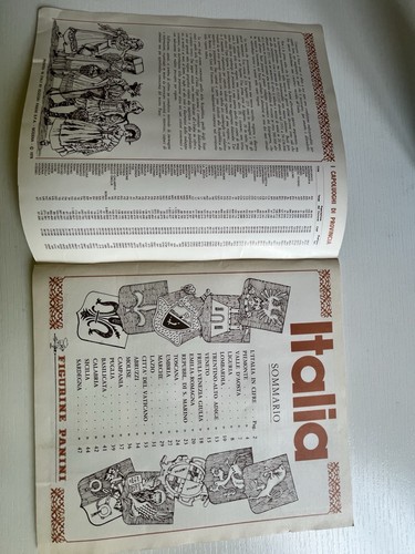 Album Figurine Panini ITALIA Il serie Anno 1978 Completo 275 fig. + 98 Stemmi - Foto 2 di 24