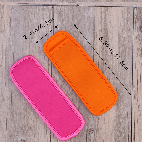 6PCS Popsicle Holder Bags Reusable Insulation Ice Sleeves Bags - Picture 4 of 12