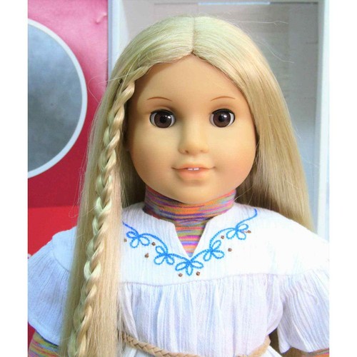 American Girl Pleasant Company JULIE DOLL In Meet Outfit Shoes Book Blonde BOX - Picture 11 of 12