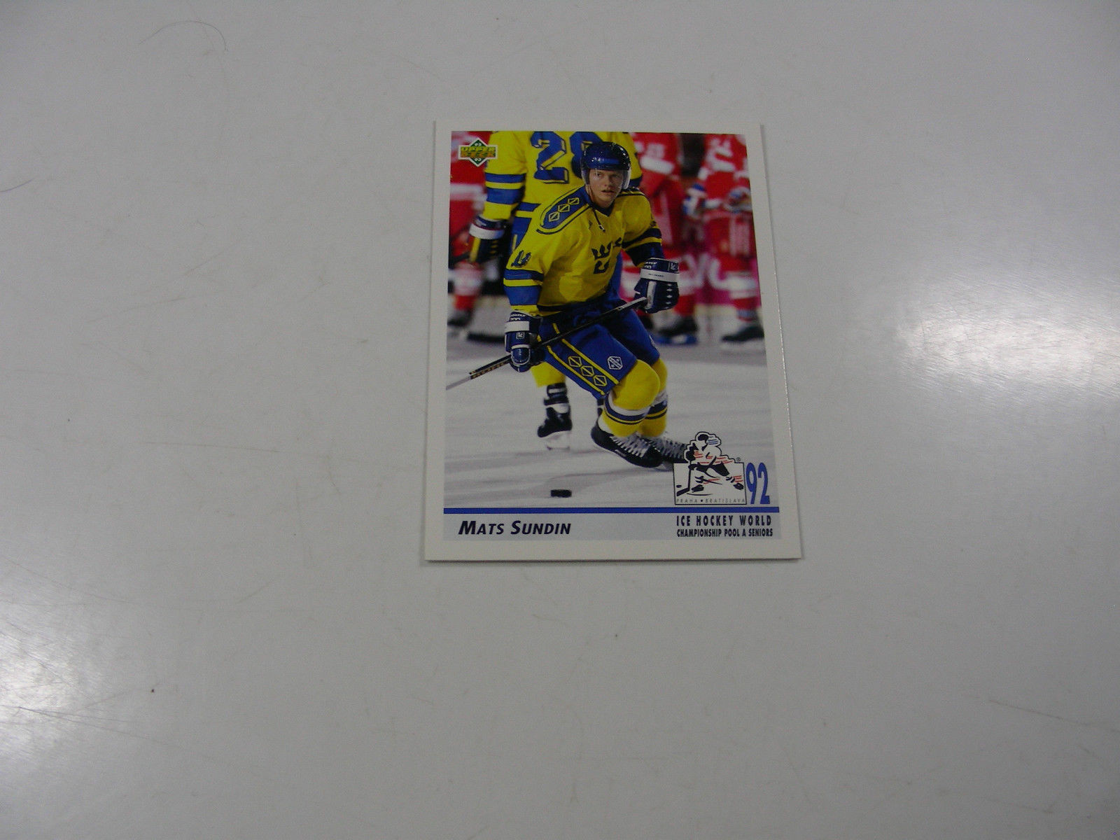 Mats Sundin 1992 Upper Deck Hockey World Championship card 374 eBay