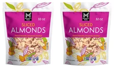 2 pack - Member's Mark Sliced Almonds (2 lbs) - free shipping