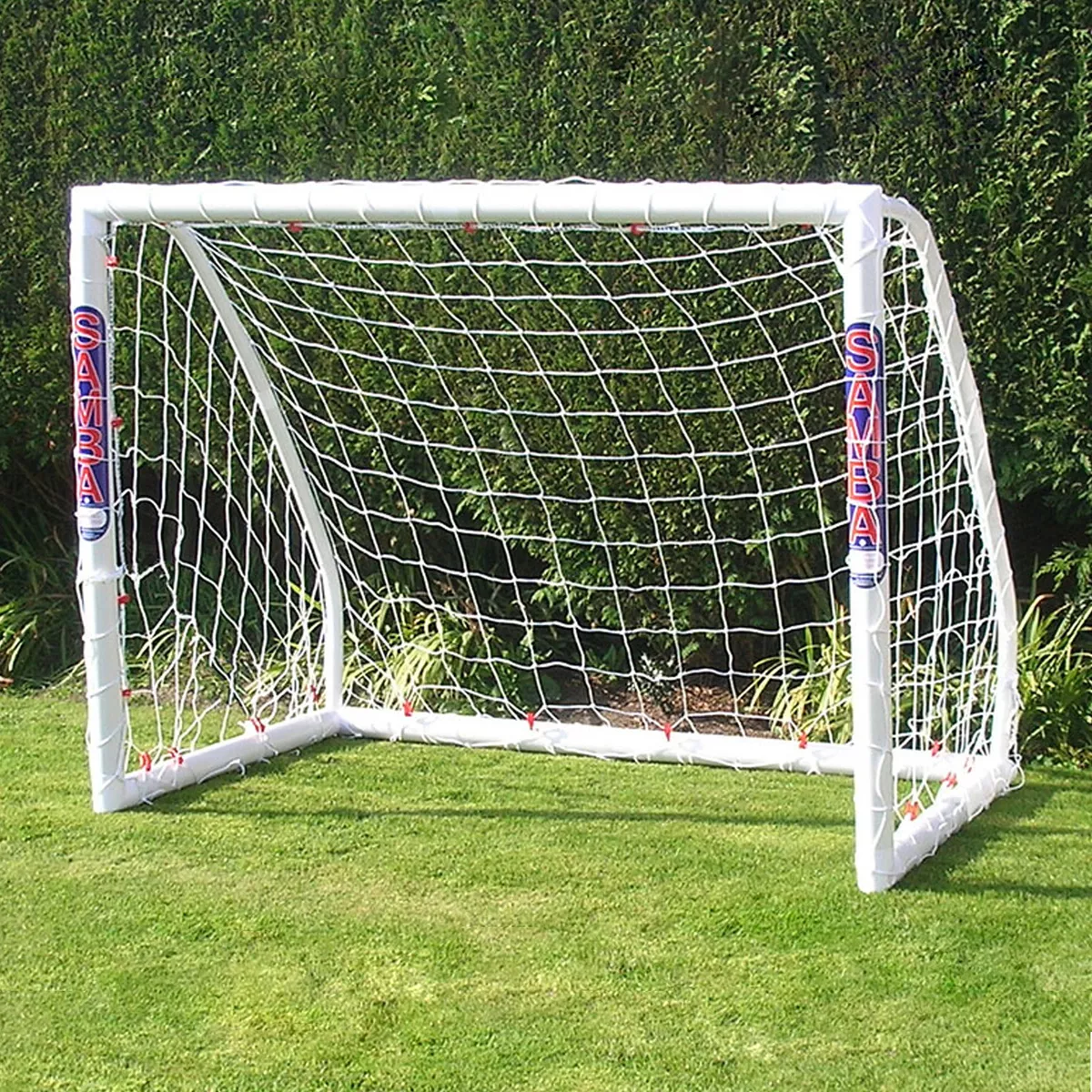 White Football Flick 8 X 6 Football Goal