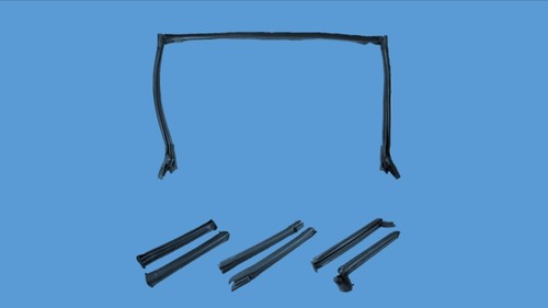 OEM 04-08 Toyota Solara Convertible Top Complete Rubber Weatherstrip Seals Kit