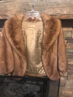 Furs By Gartenhaus 1967 Natural Autumn Haze Cape W Appraisal Vintage Women S Ebay