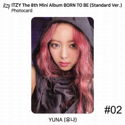 ITZY The 8th Mini Album Born To Be Standard Ver Eyes Photocard