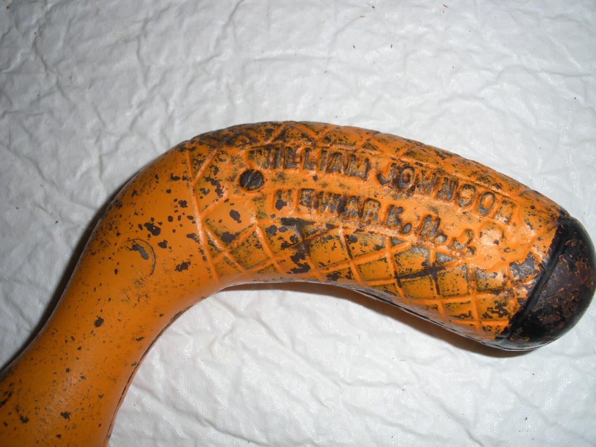 Antique Cast Iron William Johnson Dibber Tool Newark NJ Vintage