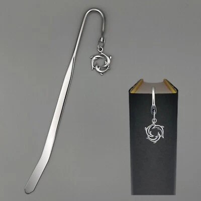 CHARMING GIFTS Dolphin Bookmark – Personalised Gift for Book Lovers, Sea-Inspired