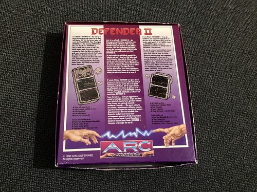 Defender II By Jeff Minter Original Boxed Atari ST Game VGC Llamasoft - Afbeelding 3 van 5