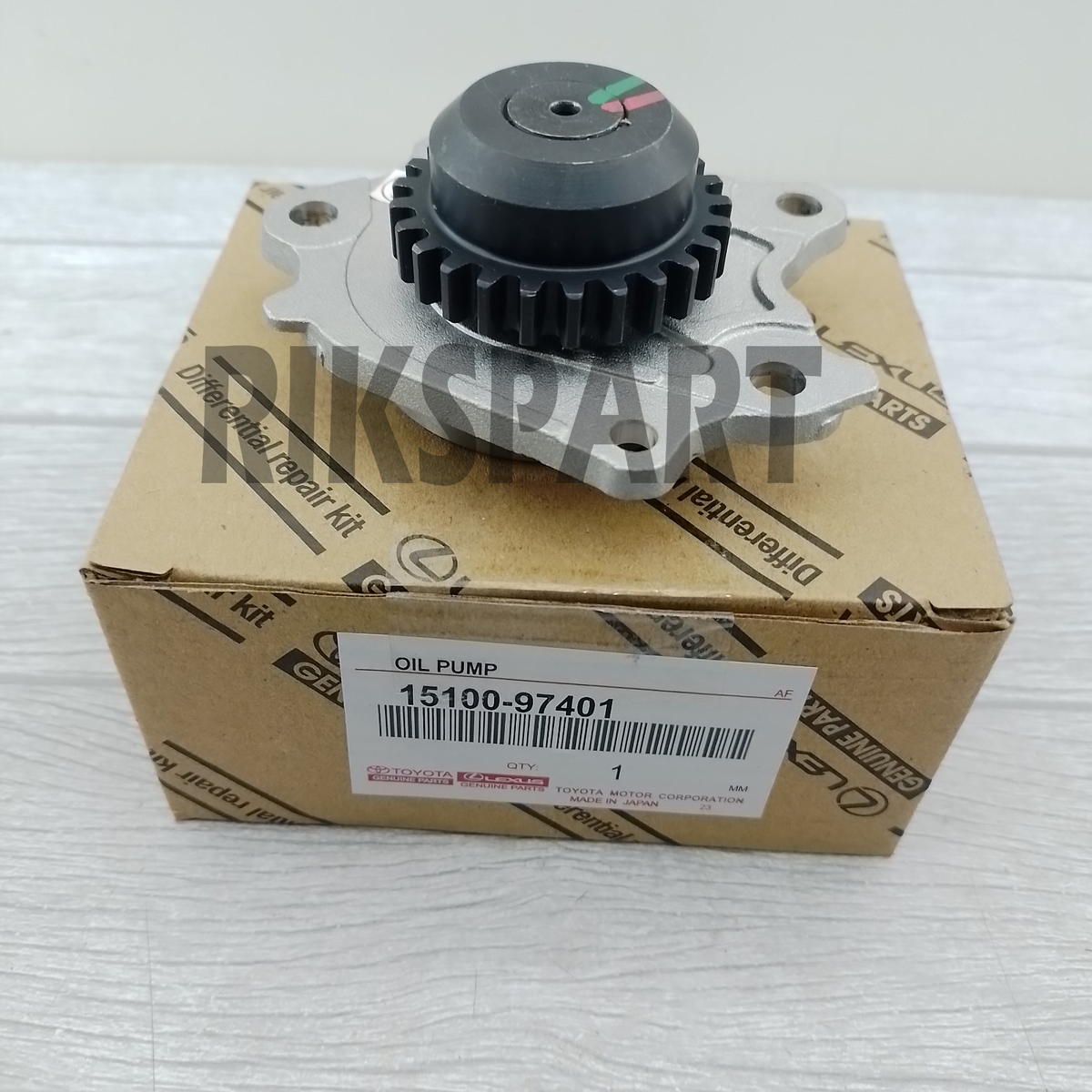 Toyota Avanza F601 K3VE 1.3L w/ VVT OEM Genuine Engine Oil Pump