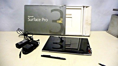 Microsoft Surface Pro 3 12'' 128GB, Intel Core i5 4th Gen CRACKED SCREEN