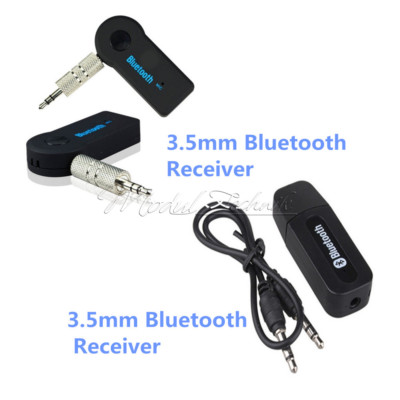 Bluetooth 3.0 3.5mm Wireless Stereo Audio Music Receiver Car AUX Speaker Adapter