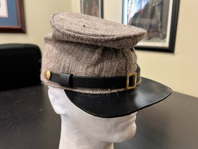 Medium Grey Jean Cloth Forage Cap 