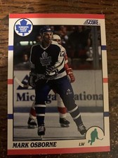 1990-91 Score Canadian Hockey #104 Mark Osborne