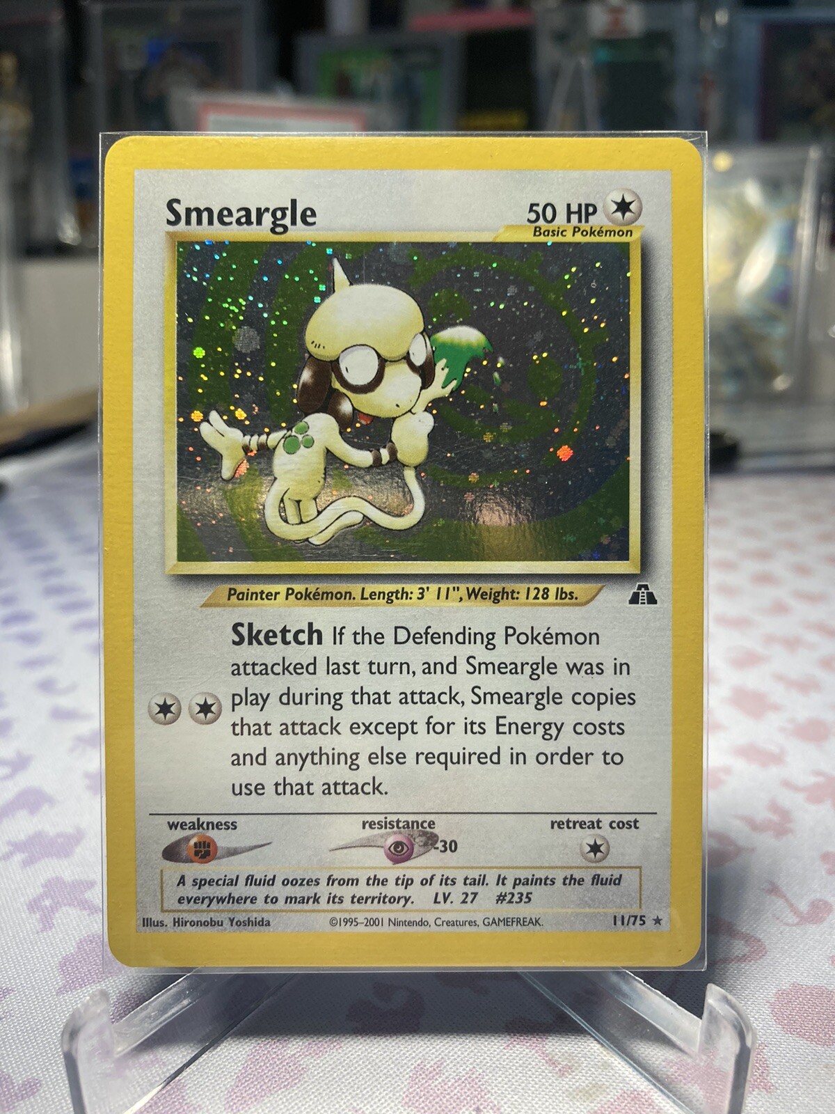 Pokemon Smeargle Non Holo 1st Edition Neo Discovery 30/75 LP