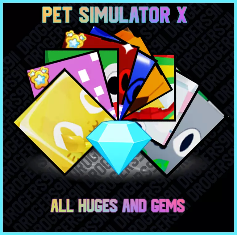 PET SIMULATOR X (PET SIM X PSX) All Huge Pets (Fast Delivery & cheap)