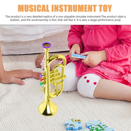 Three Tone Trumpet Toy Musical Toys for Babies Plastic Child Baby - Picture 9 of 12