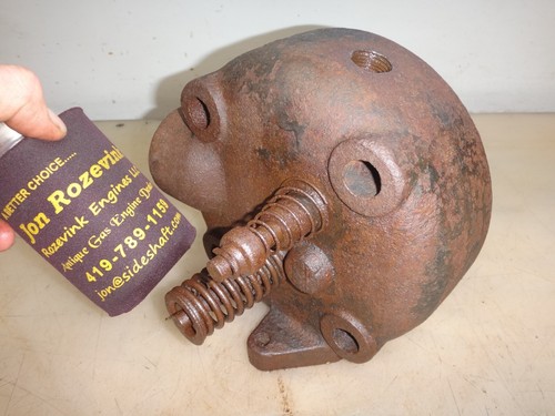 KOPF für eine 3PS FAIRBANKS MORSE Z alter Gasmotor FM ZÜNDKERZENMOTOR FESTSITZENDE VENTILE - Bild 16 von 16