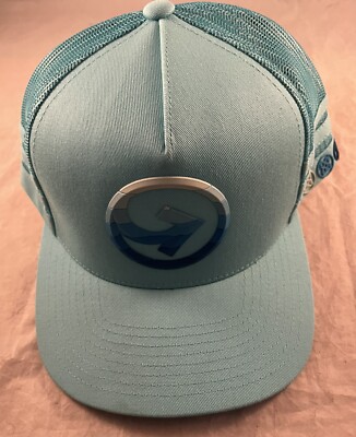 G/FORE トラッカーキャップ ライトブルー G/Fore Light Blue Trucker Hat Snapback Arrow Logo Golf