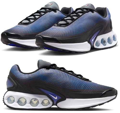 New NIKE Air Max DN Men's Athletic Sneakers shoes black blue sizes 8-13