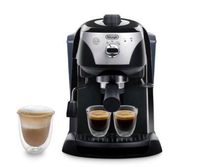 DE'LONGHI Espressomaschine EC221.B Siebträgermaschine 1100W schwarz