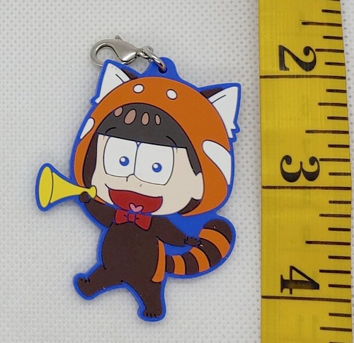Osomatsu San Rubber Keychain Strap Osomatsu Anime Japan