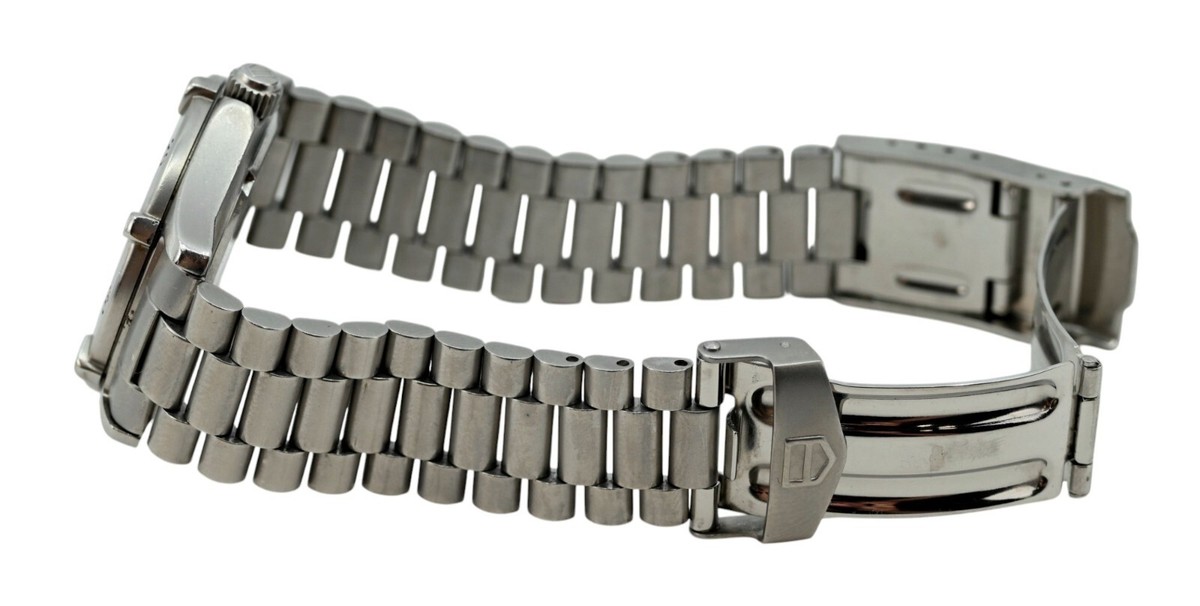 【山猿】【希少・極美品】 旧HEUER 2000 ref 962.213 Vintage Midsize 34mm Tag Heuer Professional 2000 Grey Dial