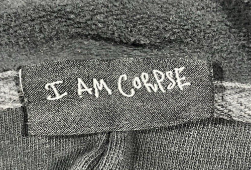 Corpse Husband Hoodie Miss You I Am Corpse Anime Acid Washed Grau Herren Größe M - Bild 14 von 16