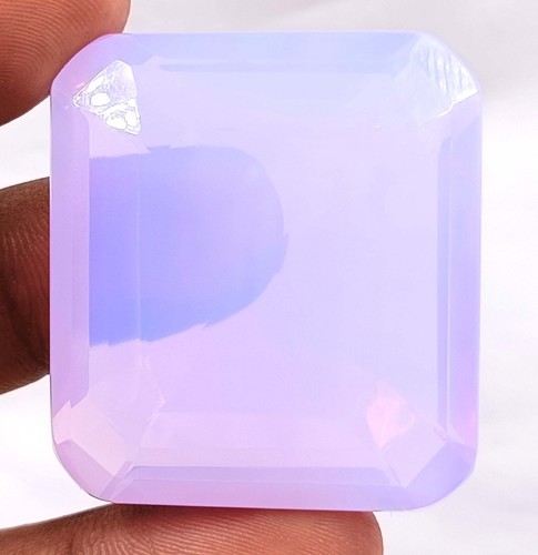 RING EMBEDDING PIECE PURPLE OPAL EMERALD CUT 183 CT EGL CERTIFIED LOOSE GEMS MUO - Picture 6 of 13