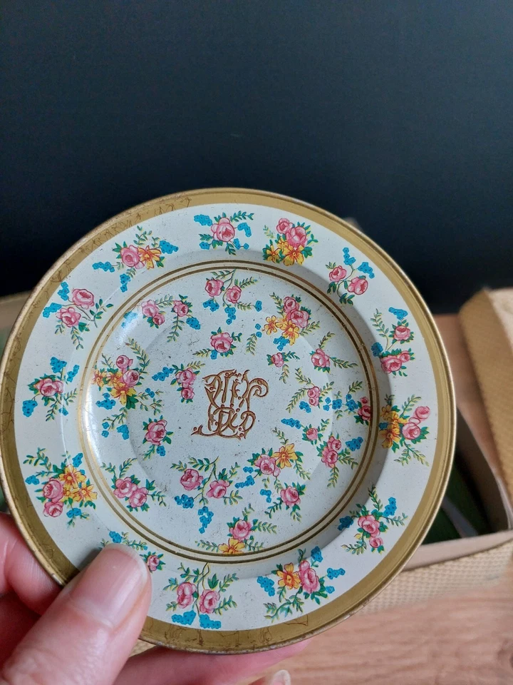 Vintage Giocattolo Metallo Litografata Scatola Bambola Jumeau Steiner Bru 1920 - Immagine 3 di 4