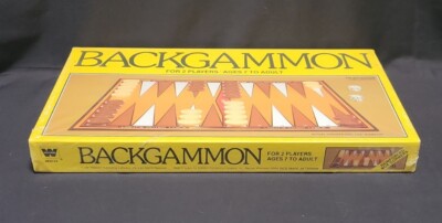 Whitman Vintage 1981 Backgammon