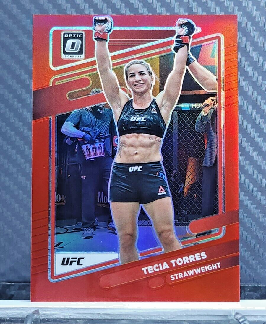 Tecia Torres 2022 Donruss Optic RED PRIZM SP /199 UFC #73