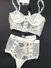 Victoria Secret Lingerie Set white limited edition