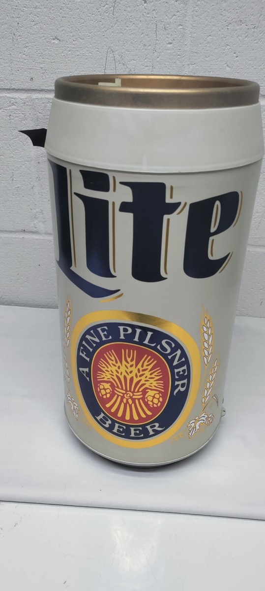 Vintage Miller LITE BEER Display Beer Can Sign Motorized Spinning