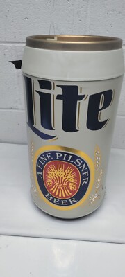 Vintage Miller LITE BEER Display Beer Can Sign Motorized Spinning