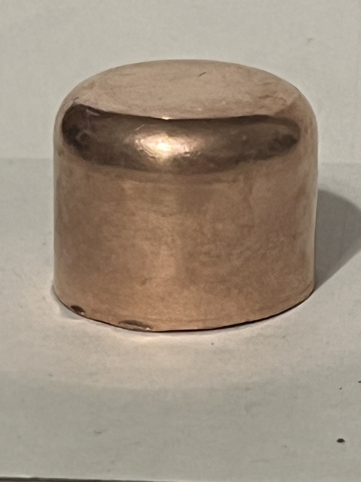 Elkhart & Mueller 1" Copper Cap Pipe Fitting Lead Free Pressure Sweat