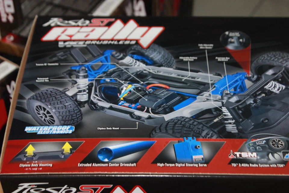 Traxxas TRX 74276-4 GRN Ford Fiesta ST Rally 4x4 VXL grün 1:10 Brushless NEU - Bild 4 von 4