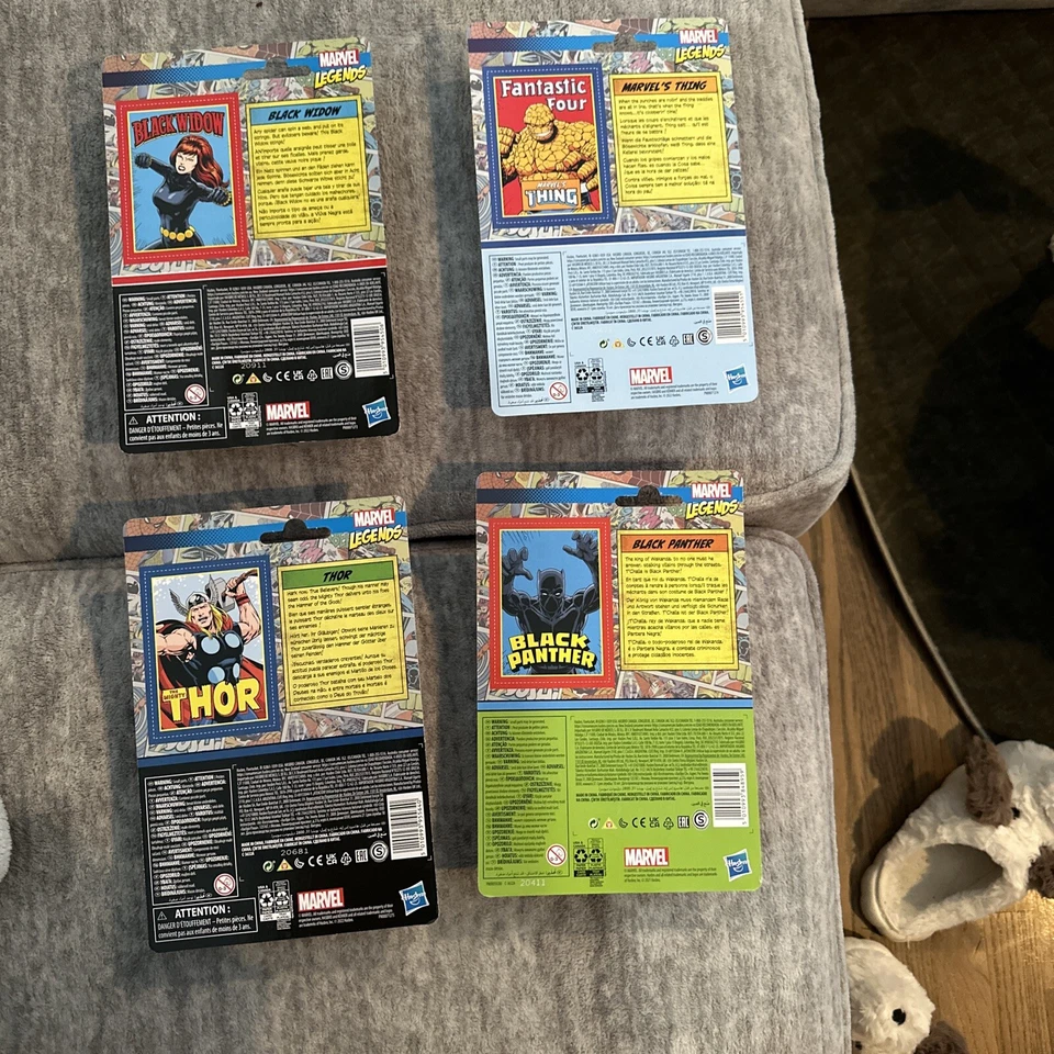Lote de 4 figuras de acción selladas de Marvel Legends Foto 2 de 4