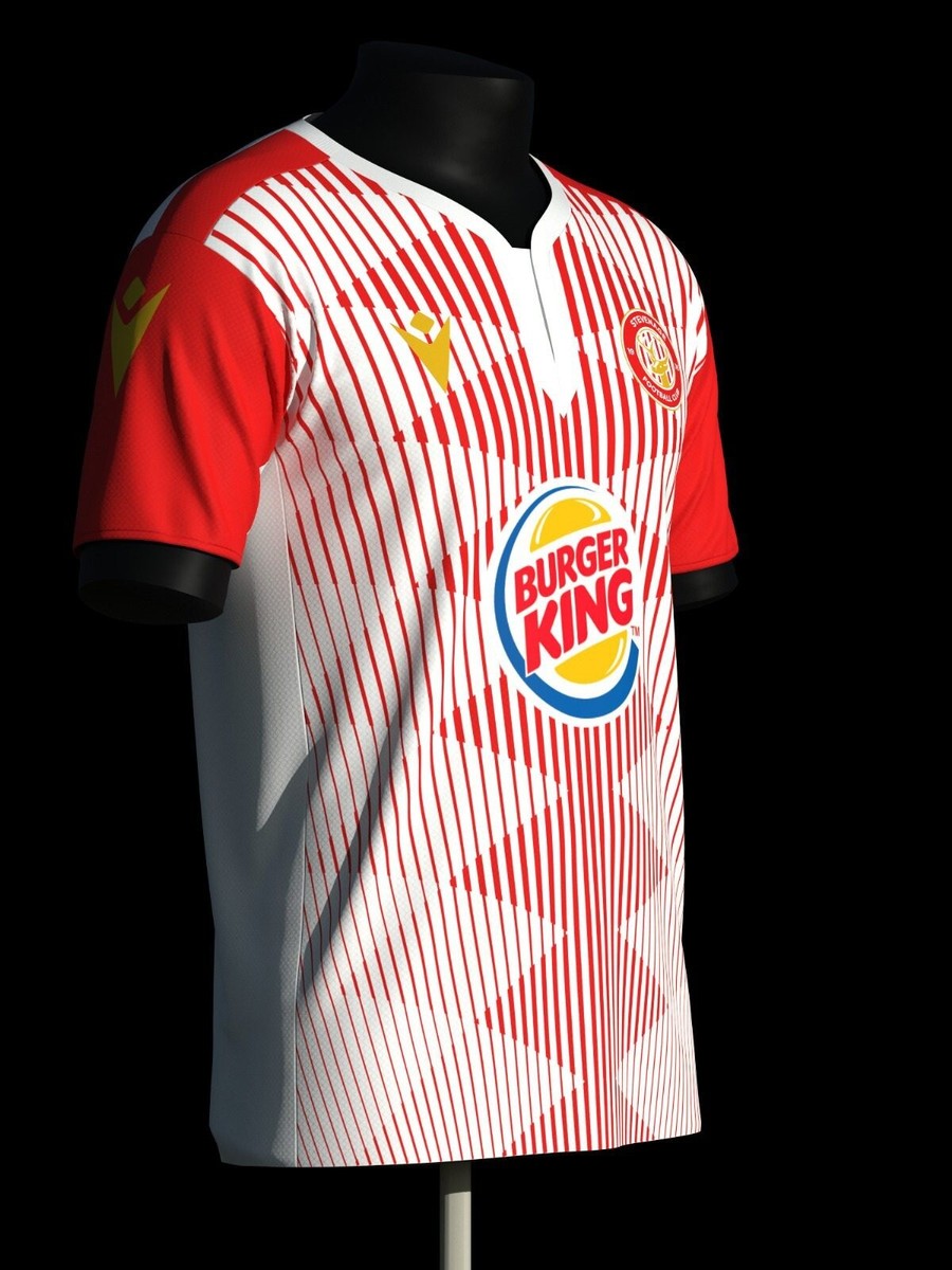 Stevenage FC Shirt 2019-2020 Burger King PES UK