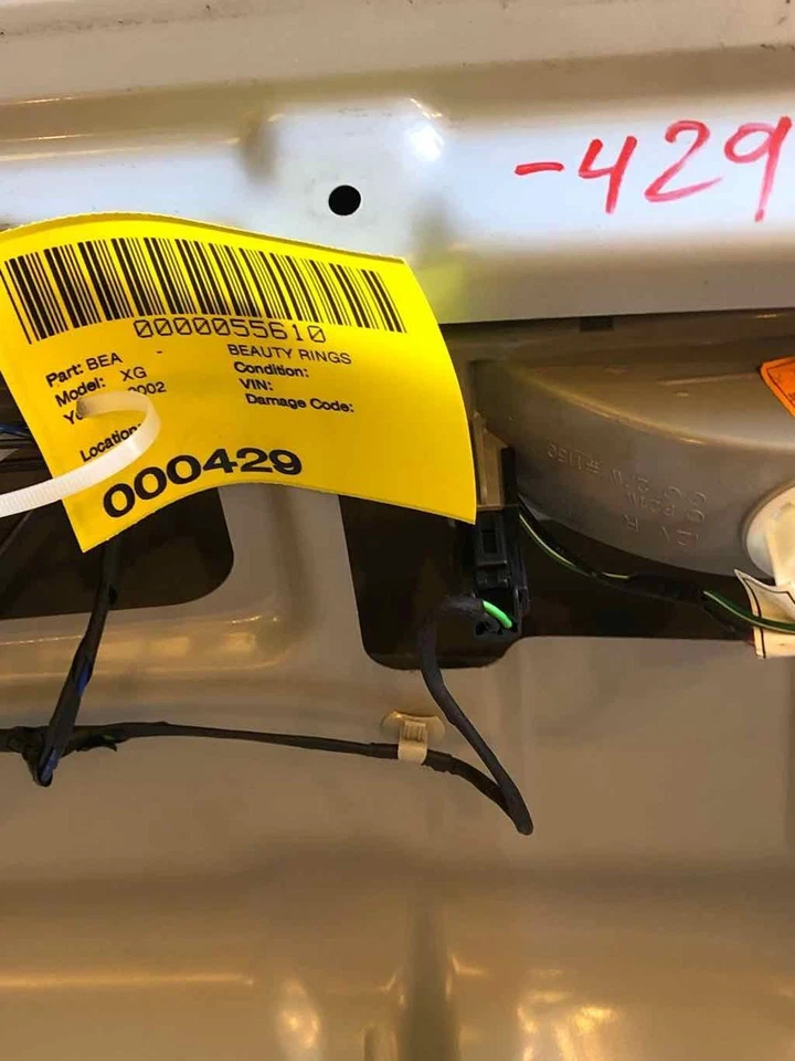 HYUNDAI SERIE XG 2001-2005 escotilla tapa maletero con código de pintura de liberación maletero BX Foto 2 de 4