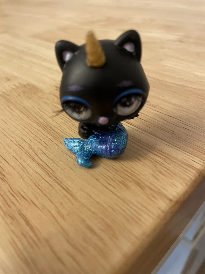 Mini figura de juguete Poopsie Cutie Tooties SPLASH Sirena Gatito Unicornio Pestañas enraizadas Foto 2 de 4