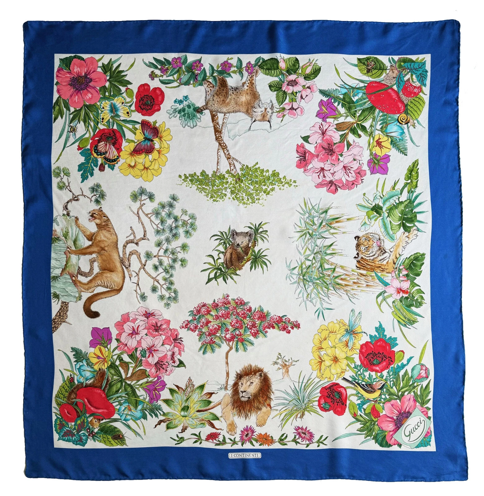 Foulard en soie GUCCI 