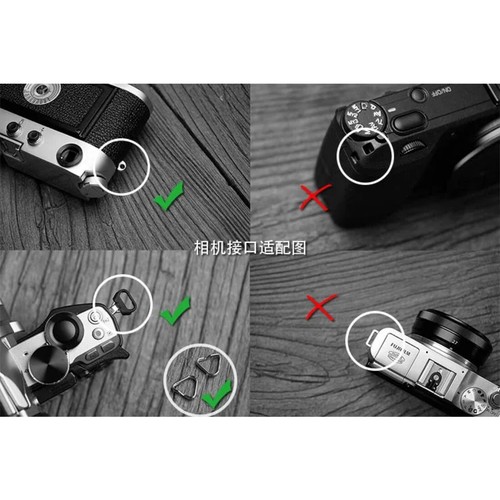 Genuine Leather Shoulder Strap For Canon Nikon Sony Fuji XE4 XT4 X100V Leica SL2 - Picture 31 of 108