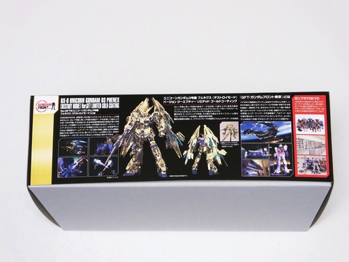 HG Unicorn Gundam Unidad 3 Fennex (Modo Destruir) JUEGO LIMITADO DE RECUBRIMIENTO DE ORO Y PLATA - Imagen 10 de 12