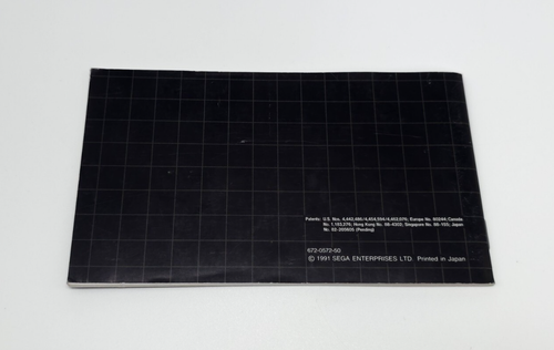 DeCap Attack Sega Mega Drive Instruction Booklet - Imagen 3 de 3