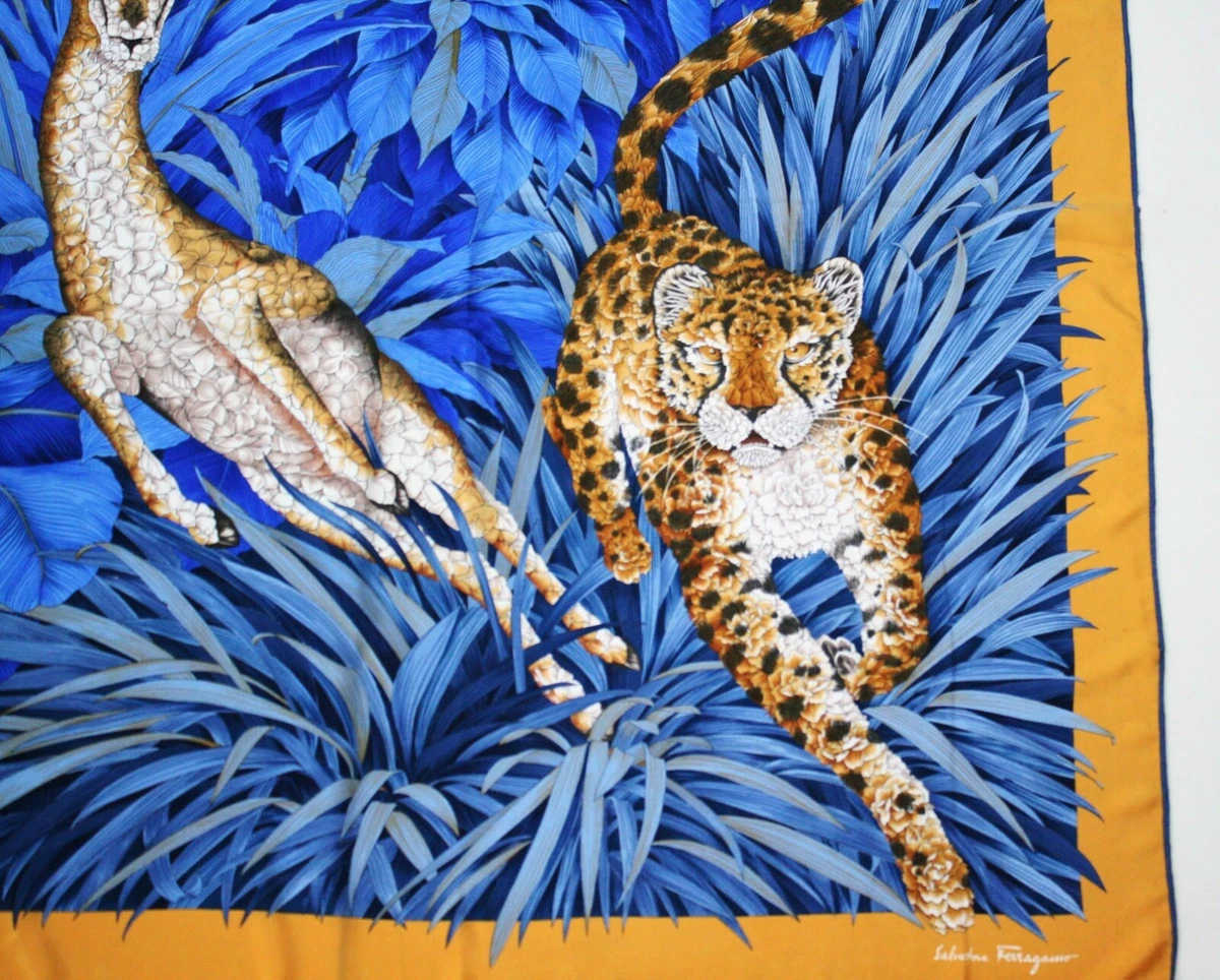 Salvatore ferragamo scarf hot sale ebay