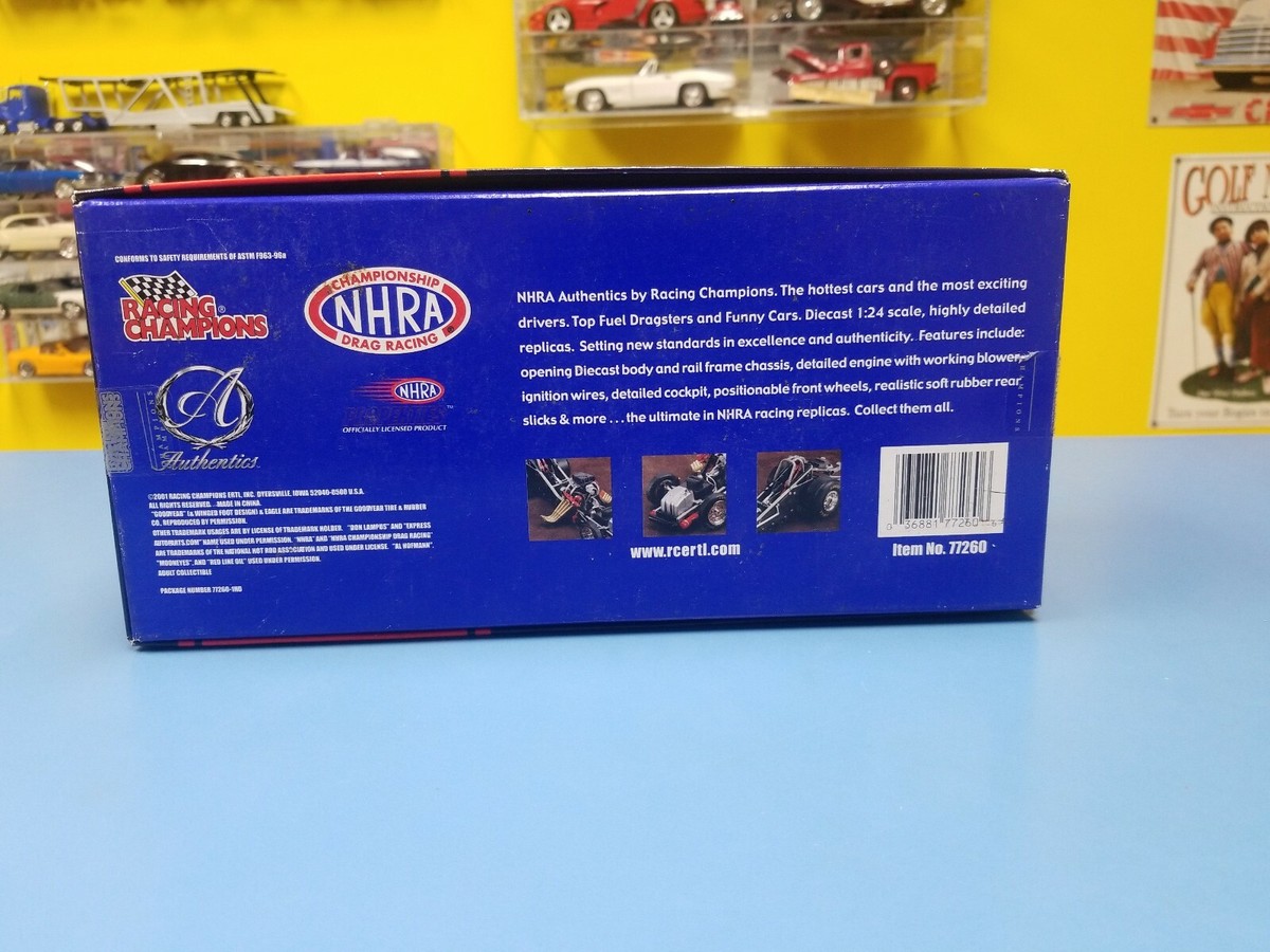RACING CHAMPIONS JIM DUNN RACING 50TH ANNIVERSARY NHRA FUNNY
