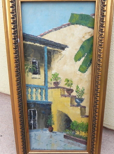 New Orleans art PR impressionist paintings French Quarter Geo Drummond Mansfield - Picture 4 of 16
